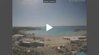 Miniatura 8 maja 2026 07:00 Ayia Napa Cypr - Nissi Beach Panorama