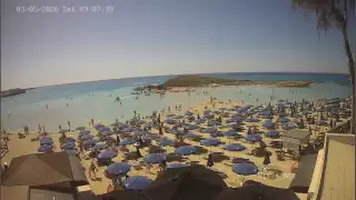 Miniatura 9 maja 2026 07:00 Ayia Napa Cypr - Nissi Beach plaża