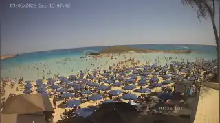Miniatura 9 maja 2026 11:00 Ayia Napa Cypr - Nissi Beach plaża