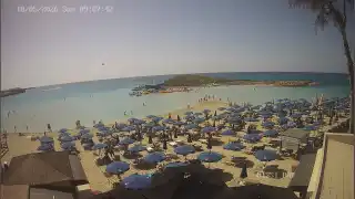 Miniatura 10 maja 2026 07:00 Ayia Napa Cypr - Nissi Beach plaża