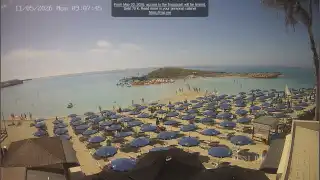 Miniatura 11 maja 2026 07:00 Ayia Napa Cypr - Nissi Beach plaża