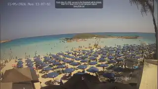 Miniatura 11 maja 2026 11:00 Ayia Napa Cypr - Nissi Beach plaża