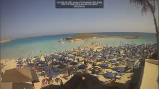 Miniatura 11 maja 2026 13:00 Ayia Napa Cypr - Nissi Beach plaża