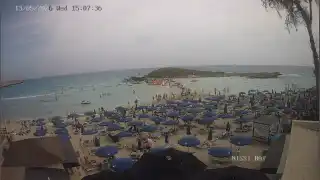 Miniatura 13 maja 2026 13:00 Ayia Napa Cypr - Nissi Beach plaża