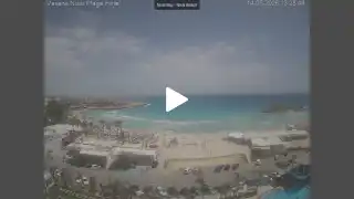 Miniatura 14 maja 2026 11:00 Ayia Napa Cypr - Nissi Beach Panorama