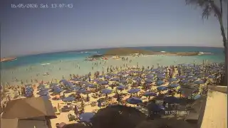 Miniatura 16 maja 2026 11:00 Ayia Napa Cypr - Nissi Beach plaża