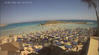 Miniatura 16 maja 2026 13:00 Ayia Napa Cypr - Nissi Beach plaża