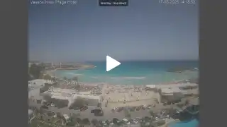 Miniatura 17 maja 2026 12:00 Ayia Napa Cypr - Nissi Beach Panorama