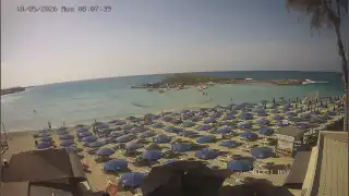 Miniatura 18 maja 2026 06:00 Ayia Napa Cypr - Nissi Beach plaża
