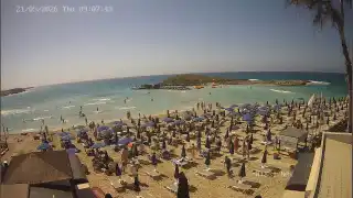 Miniatura 21 maja 2026 07:00 Ayia Napa Cypr - Nissi Beach plaża