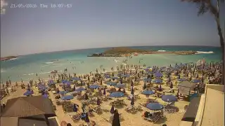 Miniatura 21 maja 2026 08:00 Ayia Napa Cypr - Nissi Beach plaża