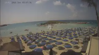 Miniatura 23 maja 2026 07:00 Ayia Napa Cypr - Nissi Beach plaża