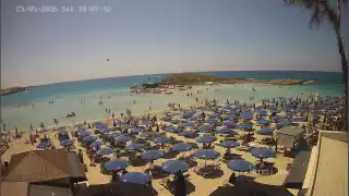 Miniatura 23 maja 2026 08:00 Ayia Napa Cypr - Nissi Beach plaża