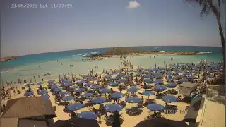 Miniatura 23 maja 2026 09:00 Ayia Napa Cypr - Nissi Beach plaża