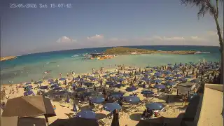 Miniatura 23 maja 2026 13:00 Ayia Napa Cypr - Nissi Beach plaża