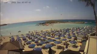 Miniatura 24 maja 2026 07:00 Ayia Napa Cypr - Nissi Beach plaża