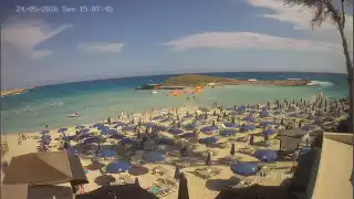 Miniatura 24 maja 2026 13:00 Ayia Napa Cypr - Nissi Beach plaża