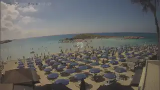 Miniatura 25 maja 2026 07:00 Ayia Napa Cypr - Nissi Beach plaża