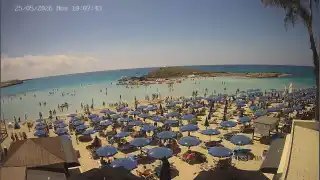 Miniatura 25 maja 2026 08:00 Ayia Napa Cypr - Nissi Beach plaża