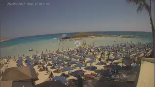 Miniatura 25 maja 2026 11:00 Ayia Napa Cypr - Nissi Beach plaża