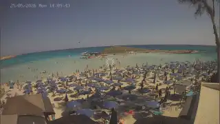 Miniatura 25 maja 2026 13:00 Ayia Napa Cypr - Nissi Beach plaża