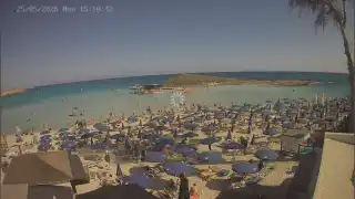 Miniatura 25 maja 2026 14:00 Ayia Napa Cypr - Nissi Beach plaża