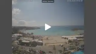 Miniatura 26 maja 2026 07:00 Ayia Napa Cypr - Nissi Beach Panorama