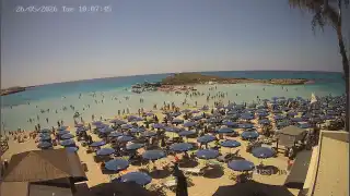 Miniatura 26 maja 2026 08:00 Ayia Napa Cypr - Nissi Beach plaża