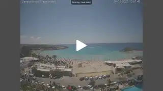 Miniatura 26 maja 2026 08:00 Ayia Napa Cypr - Nissi Beach Panorama