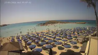 Miniatura 27 maja 2026 07:00 Ayia Napa Cypr - Nissi Beach plaża