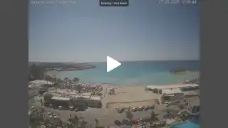 Miniatura 27 maja 2026 07:00 Ayia Napa Cypr - Nissi Beach Panorama