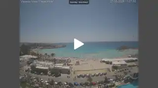 Miniatura 27 maja 2026 08:00 Ayia Napa Cypr - Nissi Beach Panorama