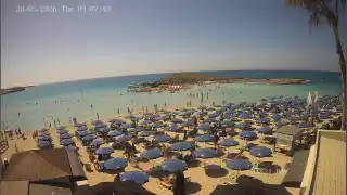 Miniatura 28 maja 2026 07:00 Ayia Napa Cypr - Nissi Beach plaża