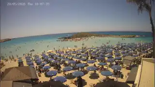 Miniatura 28 maja 2026 08:00 Ayia Napa Cypr - Nissi Beach plaża