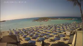 Miniatura 29 maja 2026 06:00 Ayia Napa Cypr - Nissi Beach plaża