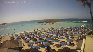 Miniatura 29 maja 2026 07:00 Ayia Napa Cypr - Nissi Beach plaża