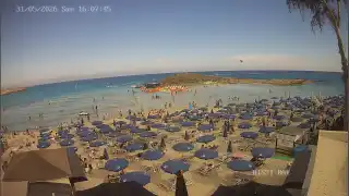 Miniatura 31 maja 2026 14:00 Ayia Napa Cypr - Nissi Beach plaża