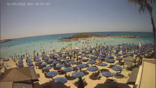 Miniatura 1 czerwca 2026 08:00 Ayia Napa Cypr - Nissi Beach plaża