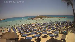 Miniatura 1 czerwca 2026 09:00 Ayia Napa Cypr - Nissi Beach plaża