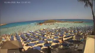 Miniatura 1 czerwca 2026 11:00 Ayia Napa Cypr - Nissi Beach plaża