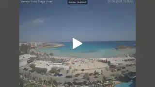 Miniatura 1 czerwca 2026 13:00 Ayia Napa Cypr - Nissi Beach Panorama