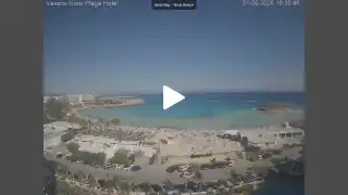 Miniatura 1 czerwca 2026 14:00 Ayia Napa Cypr - Nissi Beach Panorama