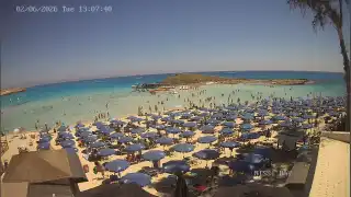 Miniatura 2 czerwca 2026 11:00 Ayia Napa Cypr - Nissi Beach plaża
