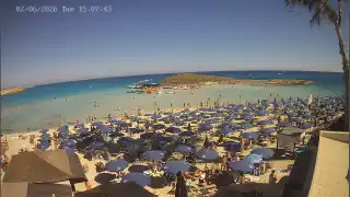 Miniatura 2 czerwca 2026 13:00 Ayia Napa Cypr - Nissi Beach plaża
