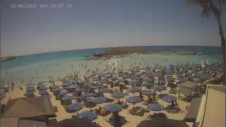 Miniatura 3 czerwca 2026 08:00 Ayia Napa Cypr - Nissi Beach plaża