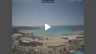 Miniatura 3 czerwca 2026 08:00 Ayia Napa Cypr - Nissi Beach Panorama