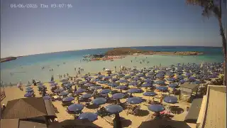 Miniatura 4 czerwca 2026 07:00 Ayia Napa Cypr - Nissi Beach plaża