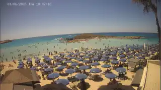 Miniatura 4 czerwca 2026 08:00 Ayia Napa Cypr - Nissi Beach plaża