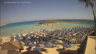 Miniatura 5 czerwca 2026 13:00 Ayia Napa Cypr - Nissi Beach plaża