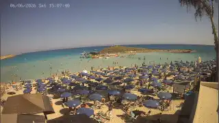 Miniatura 6 czerwca 2026 13:00 Ayia Napa Cypr - Nissi Beach plaża